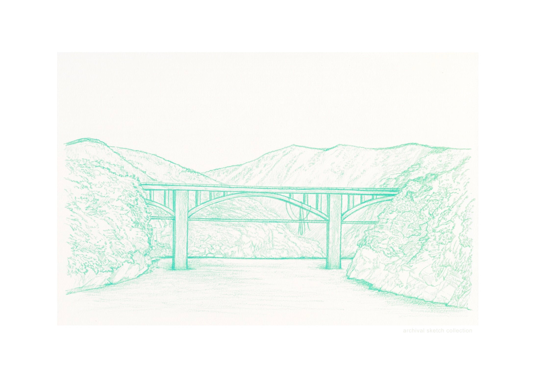 Archival sketch collection / L.A.K.E