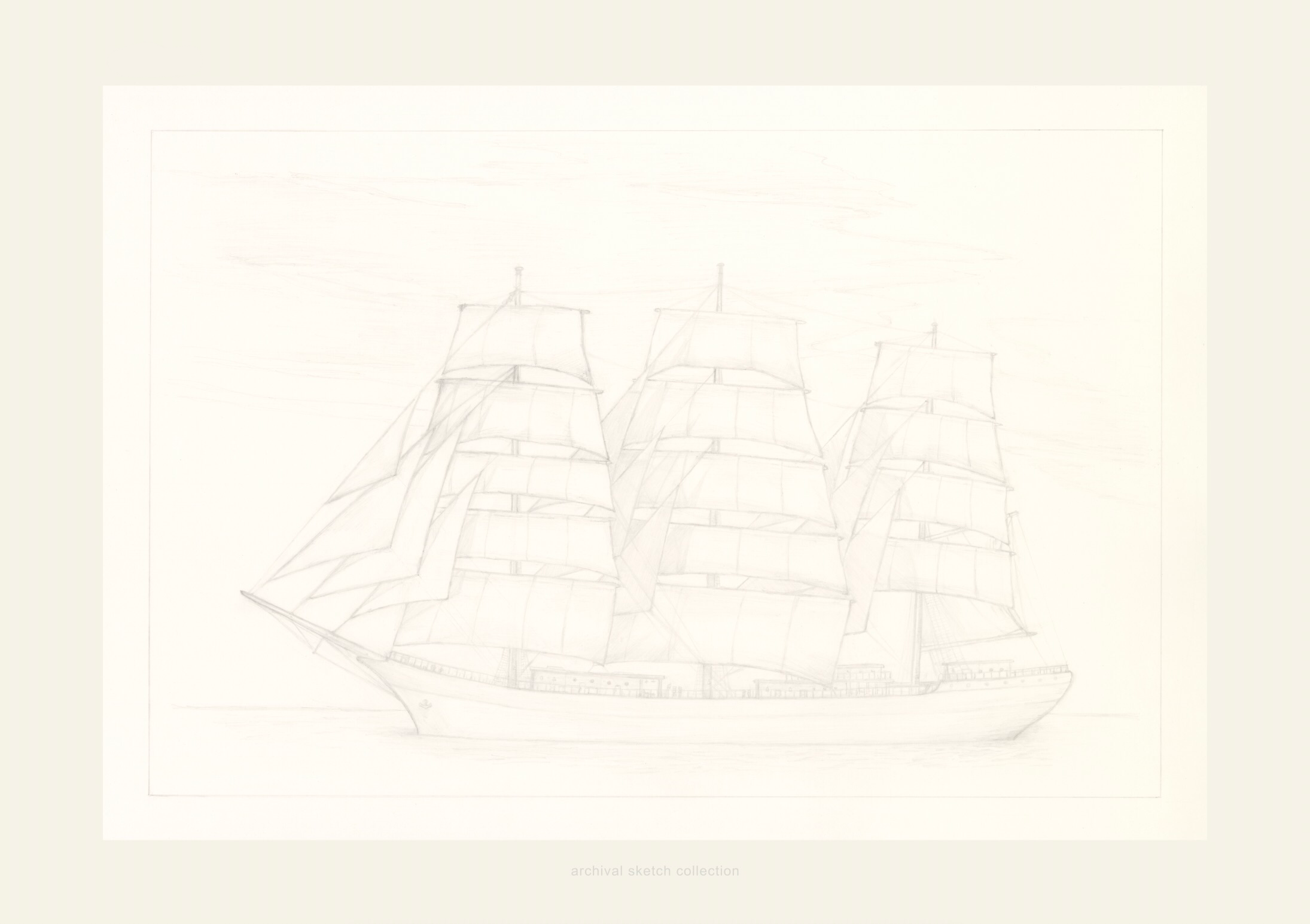 Archival sketch collection / S･H･I･P